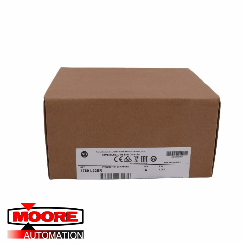AB  1769-L33ER  CompactLogix 2 MB ENet Controller