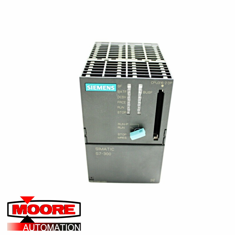 SIEMENS  6ES7316-2AG00-0AB0  CPU 316-2DP Processor Modulel