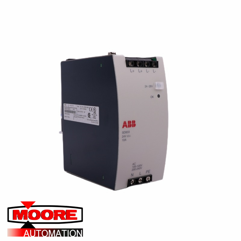 ABB  SD833 3BSC610066R1  Power Supply Module