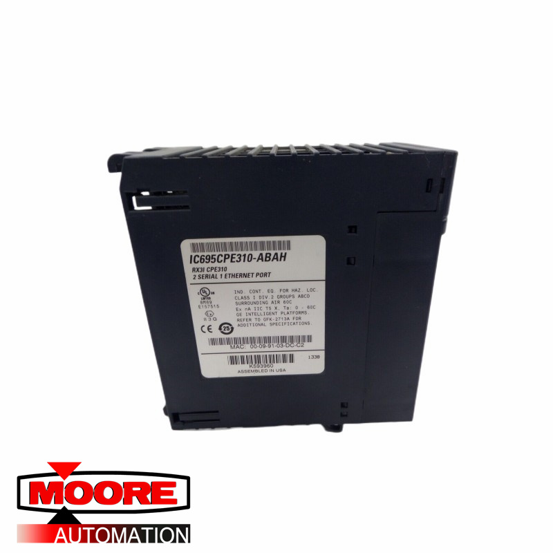 GE  IC695CPE310-ABAH  RX3i CPE310 Ethernet Module