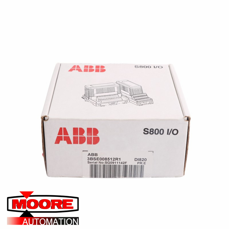 ABB  DI820 3BSE008512R1  Digital Input 120 Vac
