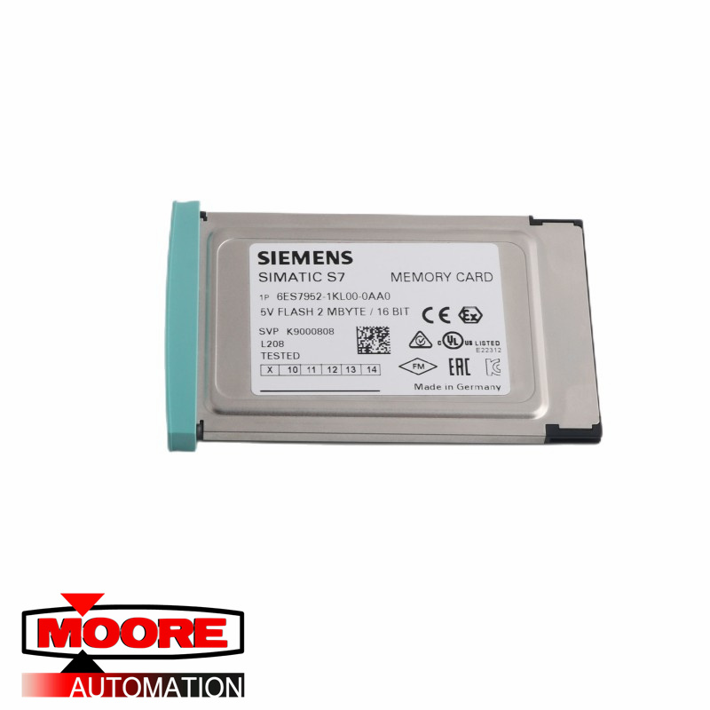 SIEMENS  6ES7952-1KL00-0AA0  Flash Memory Card - 2MB
