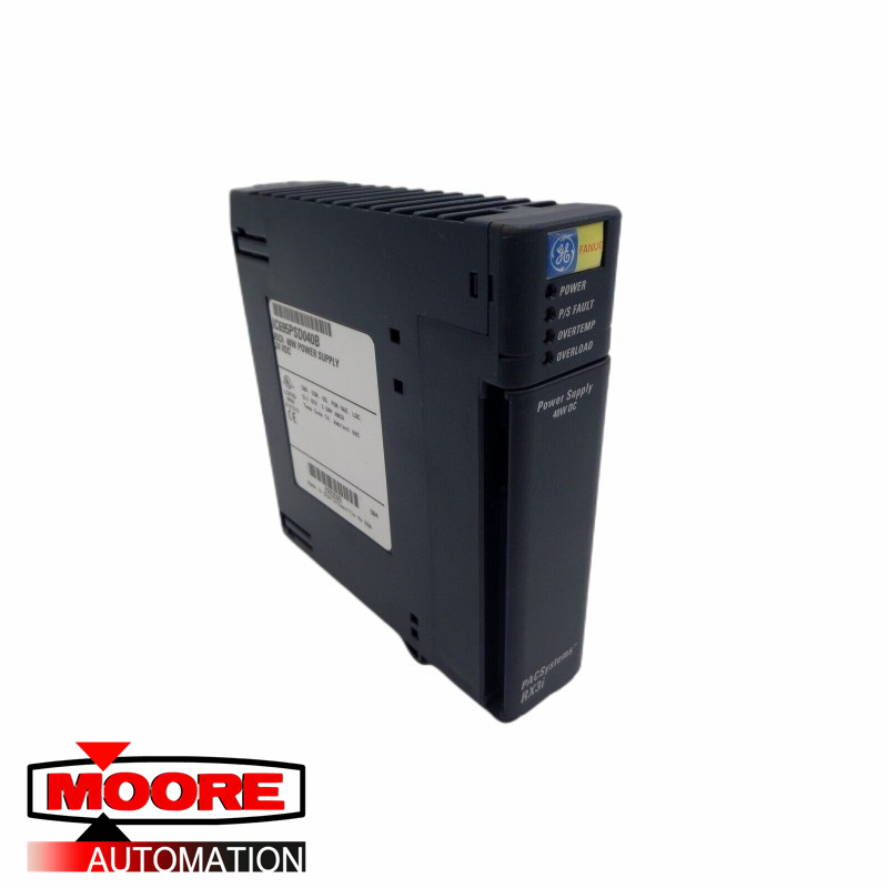 GE  IC695PSD040   RX3i 24VDC power supply, 40 watts.