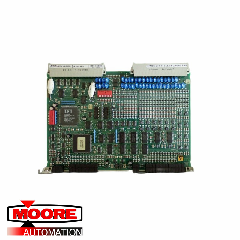 ABB  HIEE401481R0001 UA C326 AE01  DIGITAL I/O MODULE