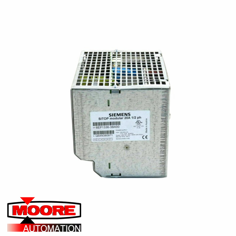 SIEMENS  6EP1336-3BA10   SITOP PSU100M Power Supply