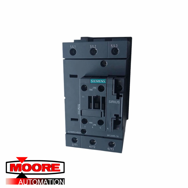 SIEMENS  3RT1046-1AN20  CONTACTOR NONREV S3 95A 220VAC 3P SCRW