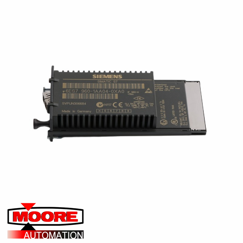 SIEMENS  6ES7960-1AA04-0XA0  Sync Submodule for Patch Cable