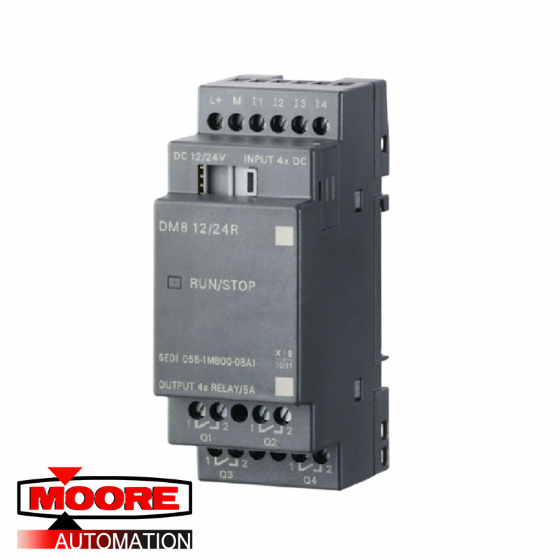 SIEMENS  6ED1055-1FB00-0BA1    LOGO! DM8 230R expansion module