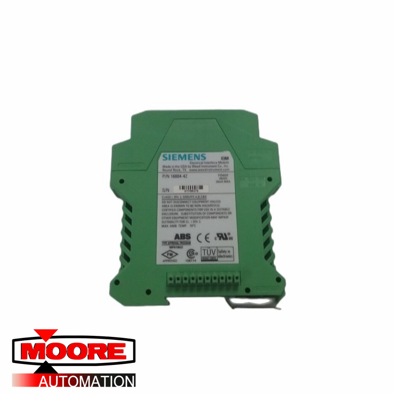 SIEMENS  16804-42  EIM - Electrical Interface Module