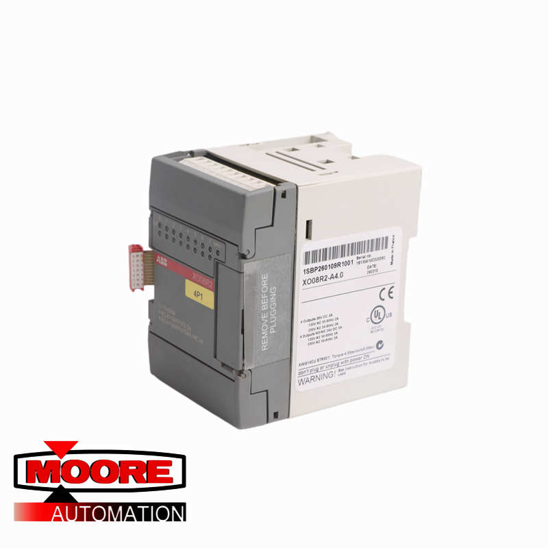 ABB XO08R2-A4.0 1SBP260109R1001 Relay Output Extension Module