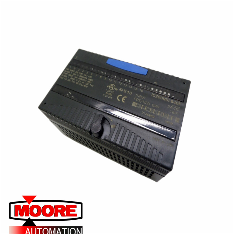 GE IC200MDL640H Discrete Input Module