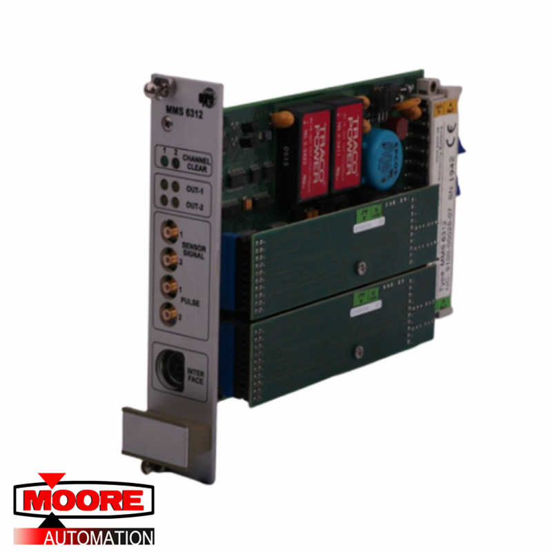 EPRO MMS6312 Dual Channel Rotational Speed Monitor