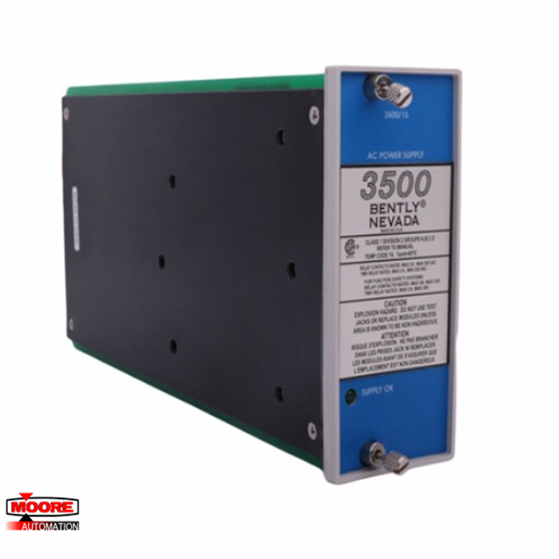 Bently Nevada 3500/15 127610-01 AC power supply module