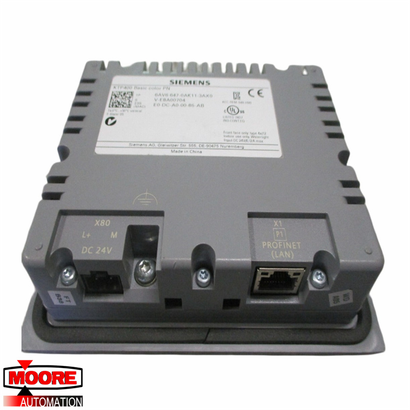SIEMENS 6AV6647-0AK11-3AX0 Basic Panel