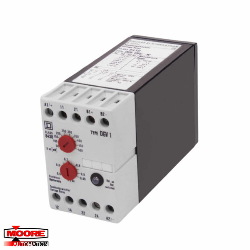 SQUARE D8430 Phase Failure Relays