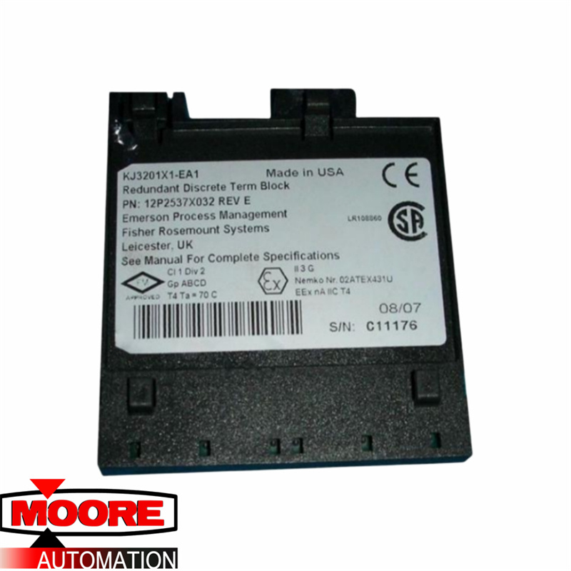 EMERSON KJ3201X1-EA1 Discrete Terminal Block