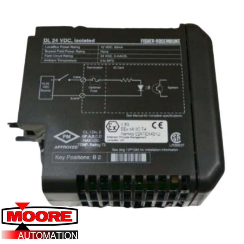 EMERSON KJ3001X1-BA1 1290549X152 input module