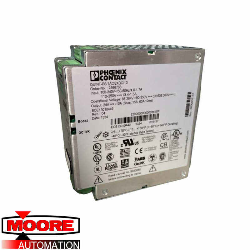 PHOENIX	QUINT PS/1AC/24DC/10 power supply unit