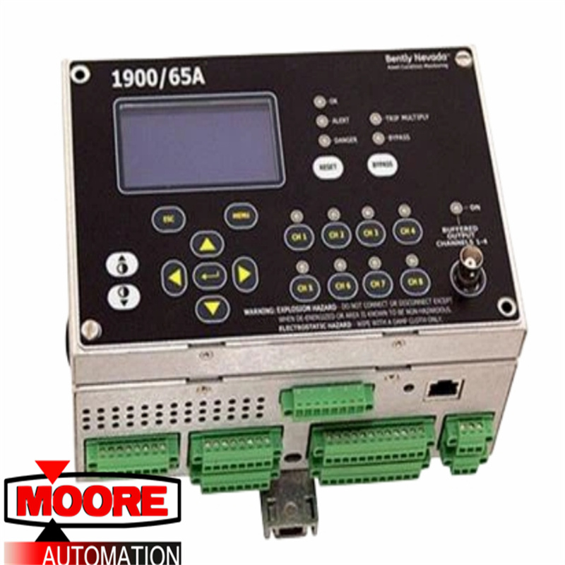 BENTLY NEVADA 1900/65A 172323-01 1900/65A 167699-02 Monitor
