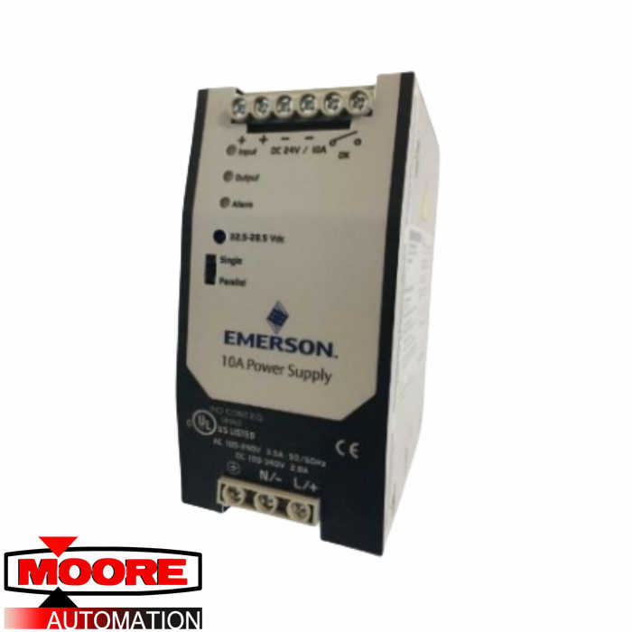 EMERSON 1X01047H01L1 POWER SUPPLY MODULE