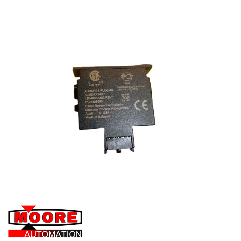 Emerson 12P4983X302 Adress Plug Module