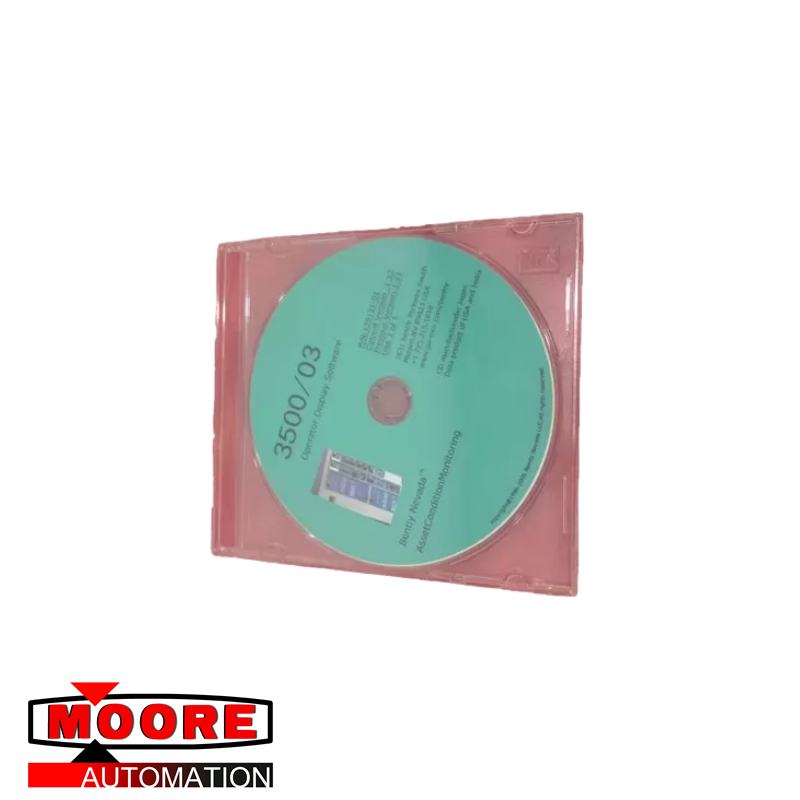 Bently Nevada 129131-01, 3500/03 System Software