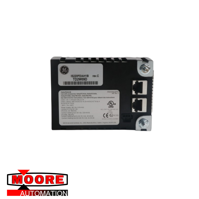 GE IS220PDIAH1B Control System Module