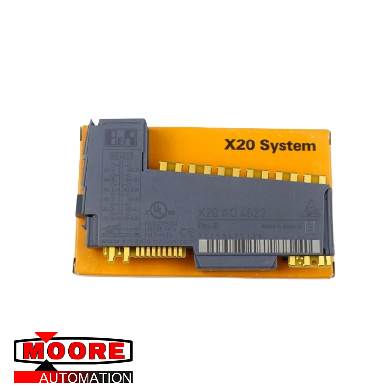 B&R X20AO4622 Analog Output Module
