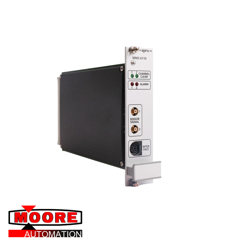 EMERSON MMS6110 Dual Channel Shaft Vibration Monitor