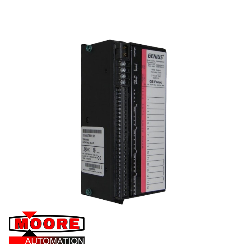 GE IC660BBR101 Relay Output Block