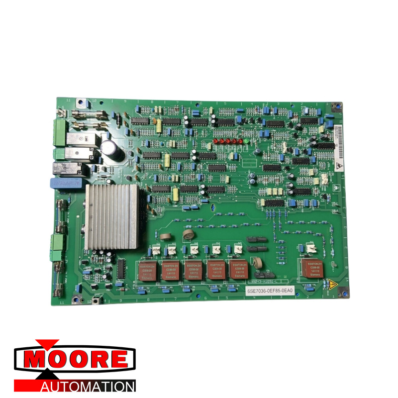 SIEMENS 6SE7036-0EF85-0EA0 Control and Pre-Charging Module