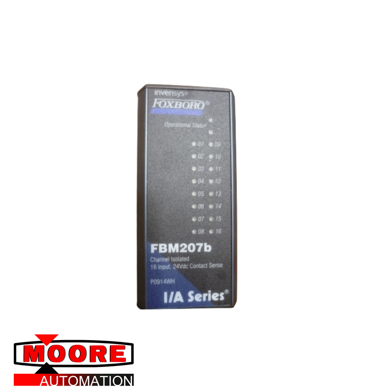 FOXBORO FBM207B P0914WH Channel Isolated 16 Input