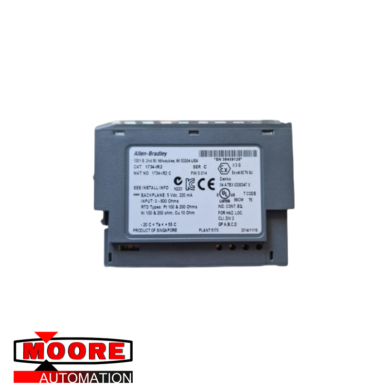 PLC 1734-IR2 RTD input module