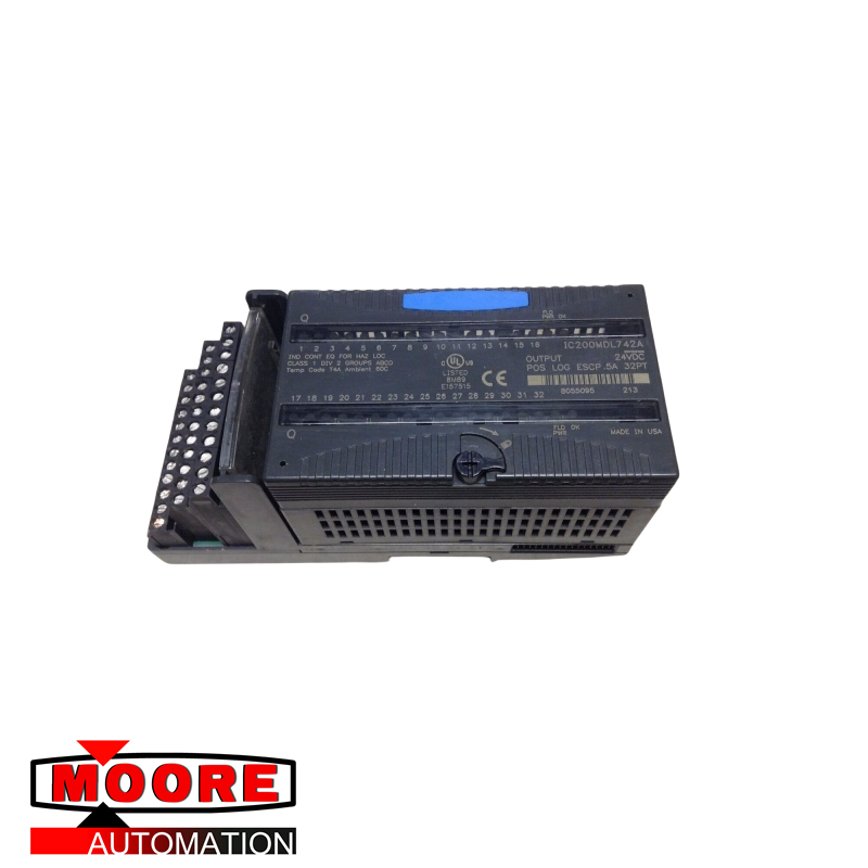 GE IC200MDL742 output module