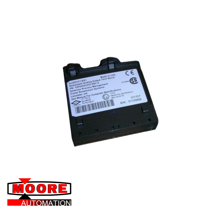 EMERSON KJ3221X1-EA1 12P2534X032 Terminal Block