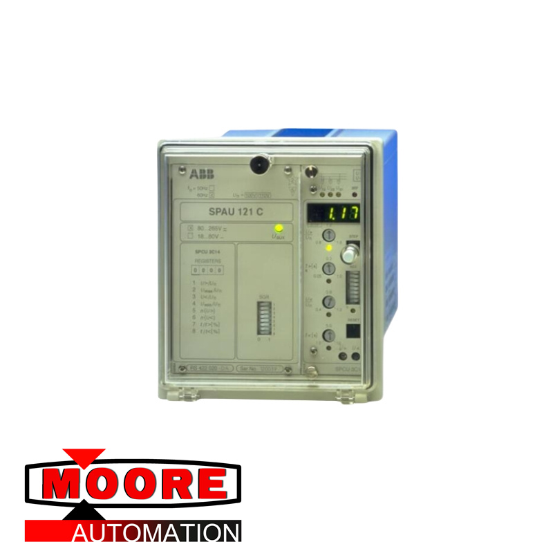 ABB	SPAU121C-AA  Overvoltage and undervoltagerelay