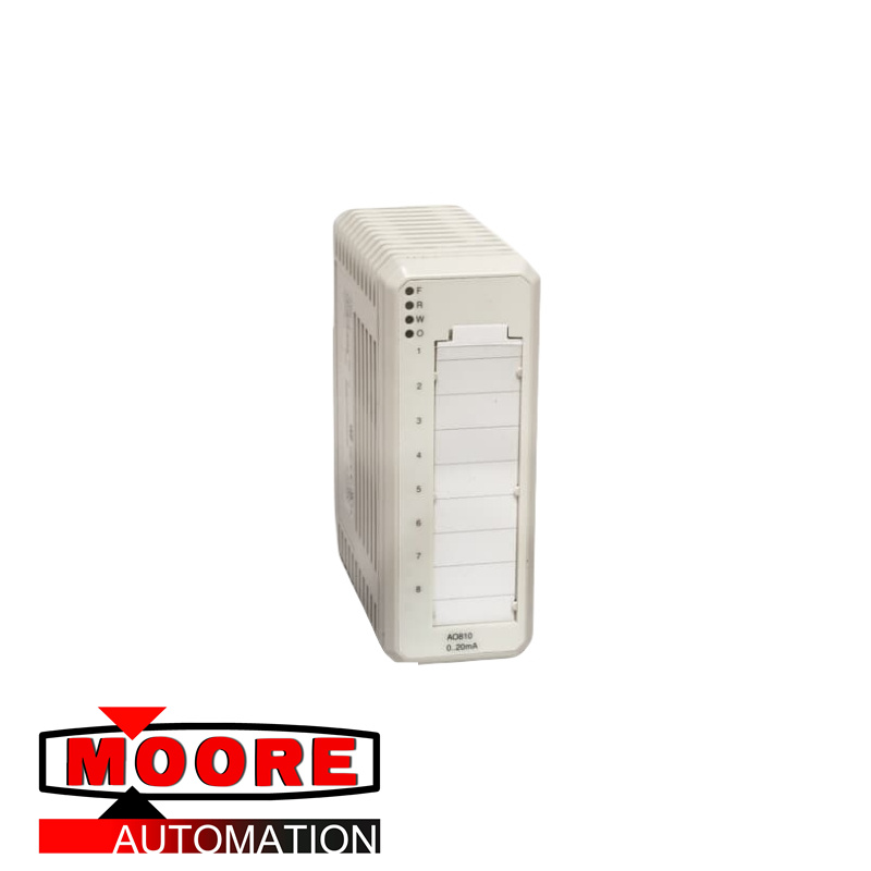 ABB	AO810 3BSE008522R1 Analog output 1x8 ch