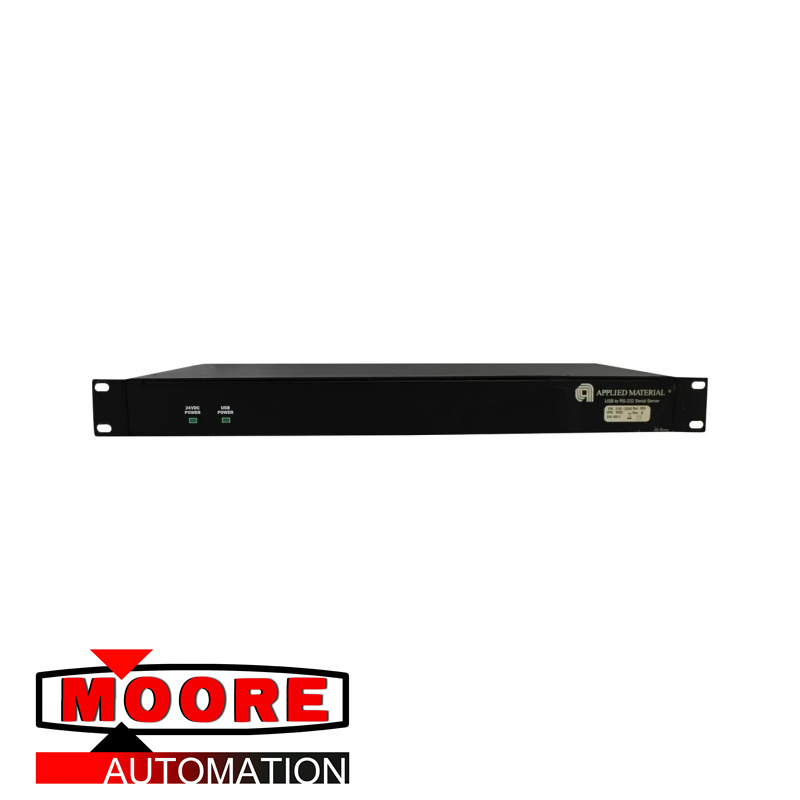 APPLIED MATERIALS 0190-22545 (U2M-84) 1D10-102451-12 GSL-604 HAMAT USB TO RS-232 SERIAL SERVER