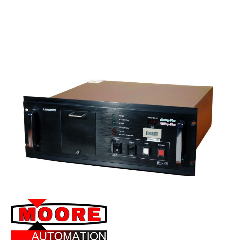 MITSUBISHI FT-600D(HVP P.S) FTI-600D-T6 USAHEM-02-TE53 2706-LV2R TURBOMOLECULAR PUMP CONTROLLER