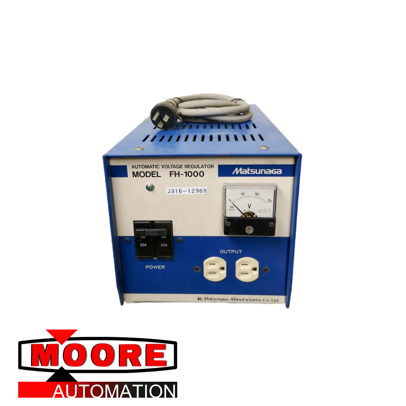 STAVOL MATSUNAGA 10A FH-1000 DSQC601, 3HAC12815-1 43700895 944AOPLPNCSC111  AUTOMATIC VOLTAGE REGULATOR