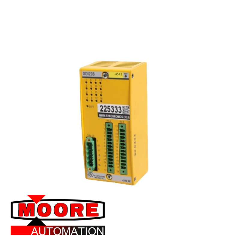Bachmann SDI208 Safety digital input module