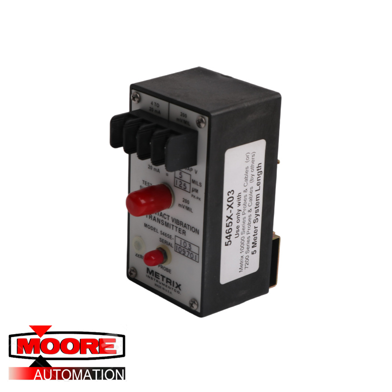 METRIX 5465E-103 VIBRATION TRANSMITTER