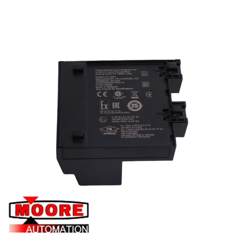 Emerson KC4011X1-BD1 12P6758X072 Terminal Block