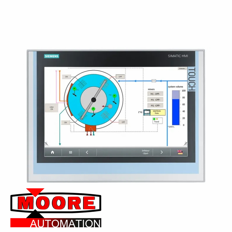 Siemens 6AV7240-7LC07-0HA3 Operator Panel Screen