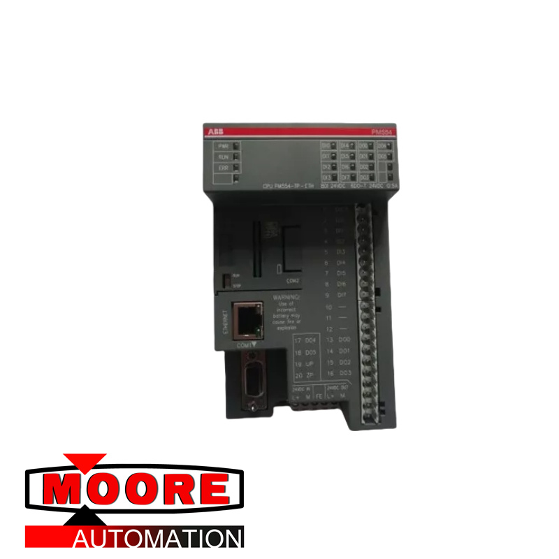 ABB "PM554-TP-ETH A8 1SAP120600R0071" PLC Programmable Controller Module