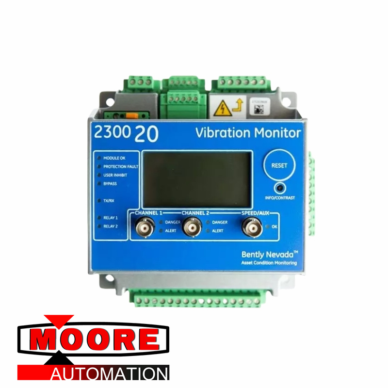 Bently Nevada 2300/20-CN Monitor with 4-20ma Outputs