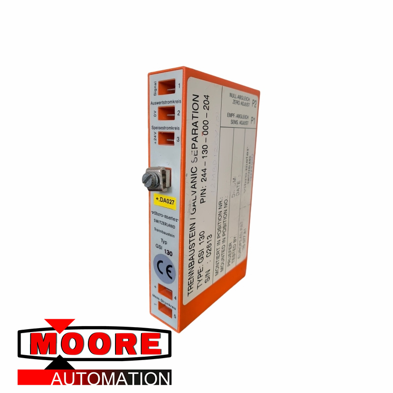 Vibro-Meter GSI130 244-130-000-204 Galvanic Separation