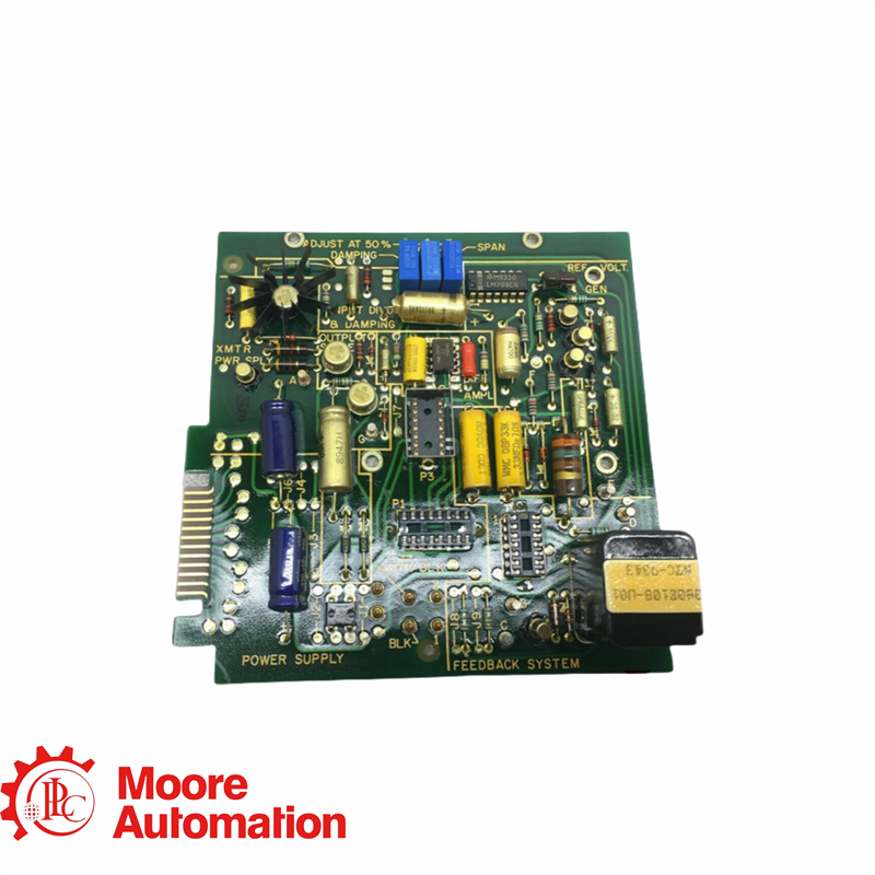FISCHER PORTER 686B167U05 PC CONTROLLER AMPLIFIER BOARD