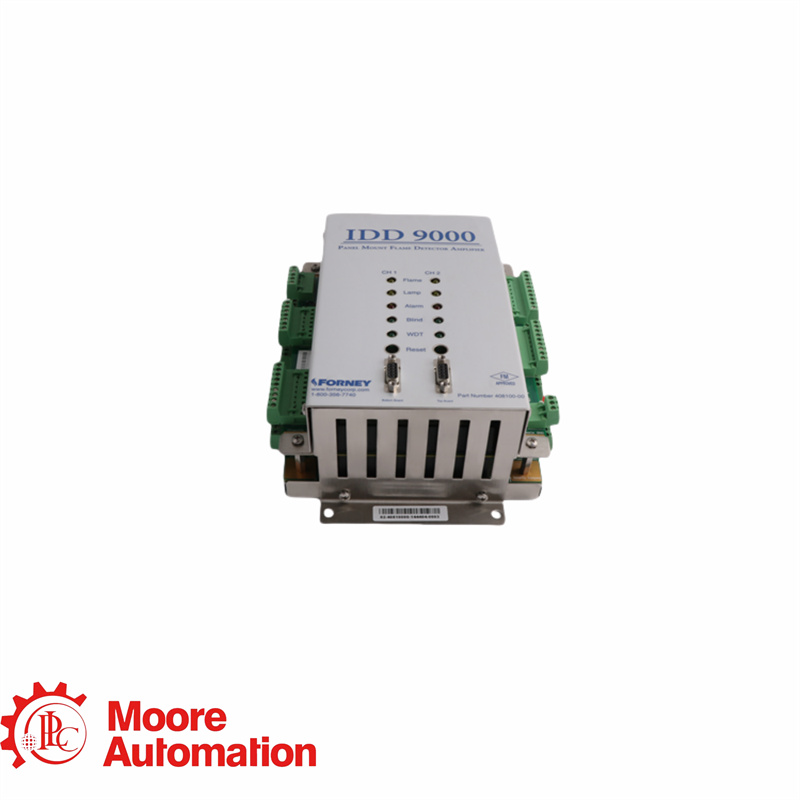 FORNEY IDD 9000 408100-00 Flame Detector Amplifier