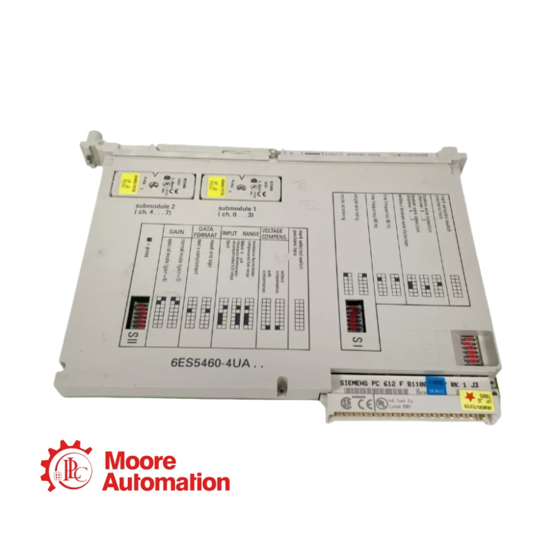 SIEMENS 6ES5460-4UA13 Analog I/O Module